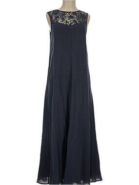 Garnet Hill 100% Cotton Maxi Dress